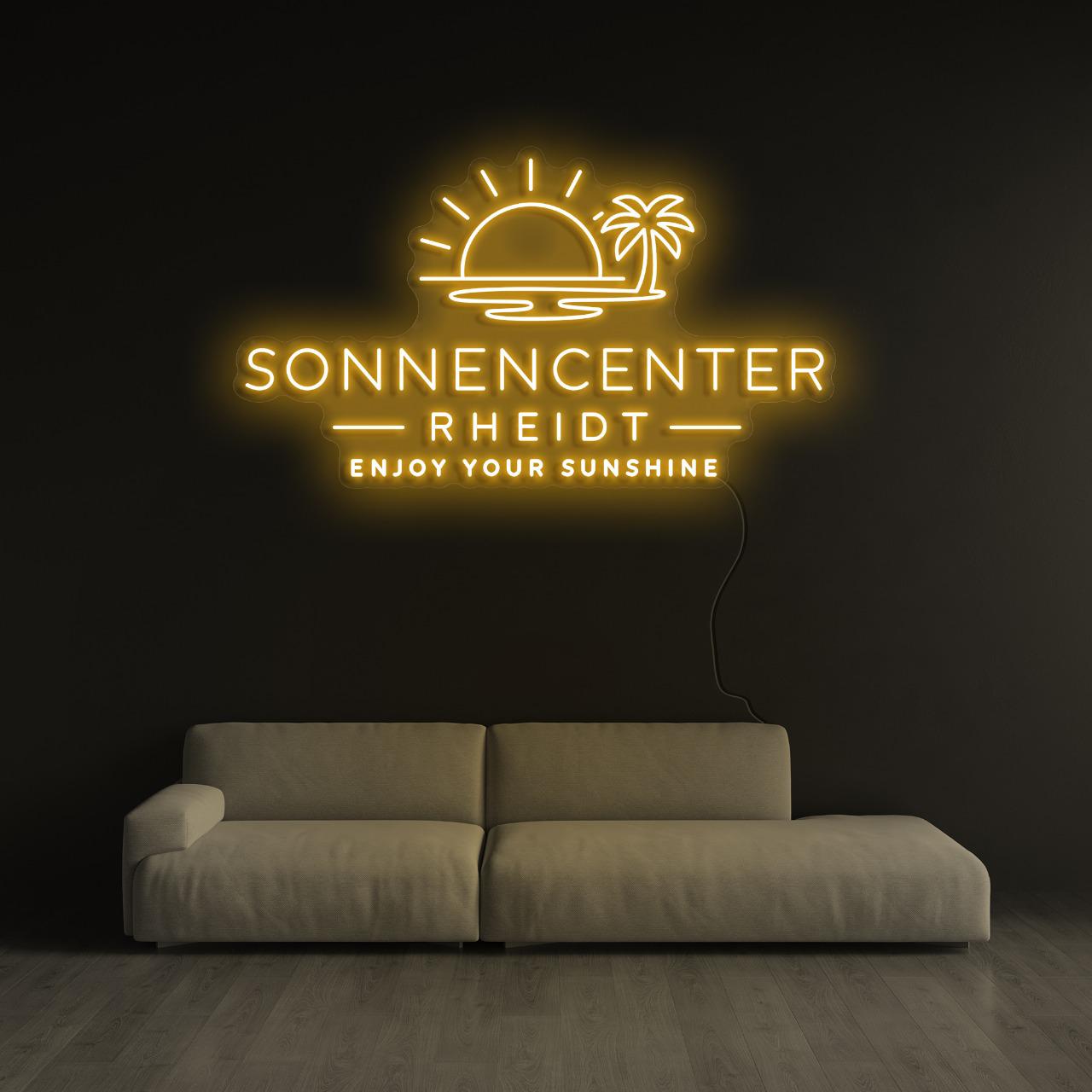 Individuelles Neon Logo