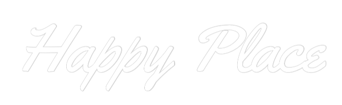 Gestalte deinen Neonschriftzug Happy Place - Signio Technology Enterprise