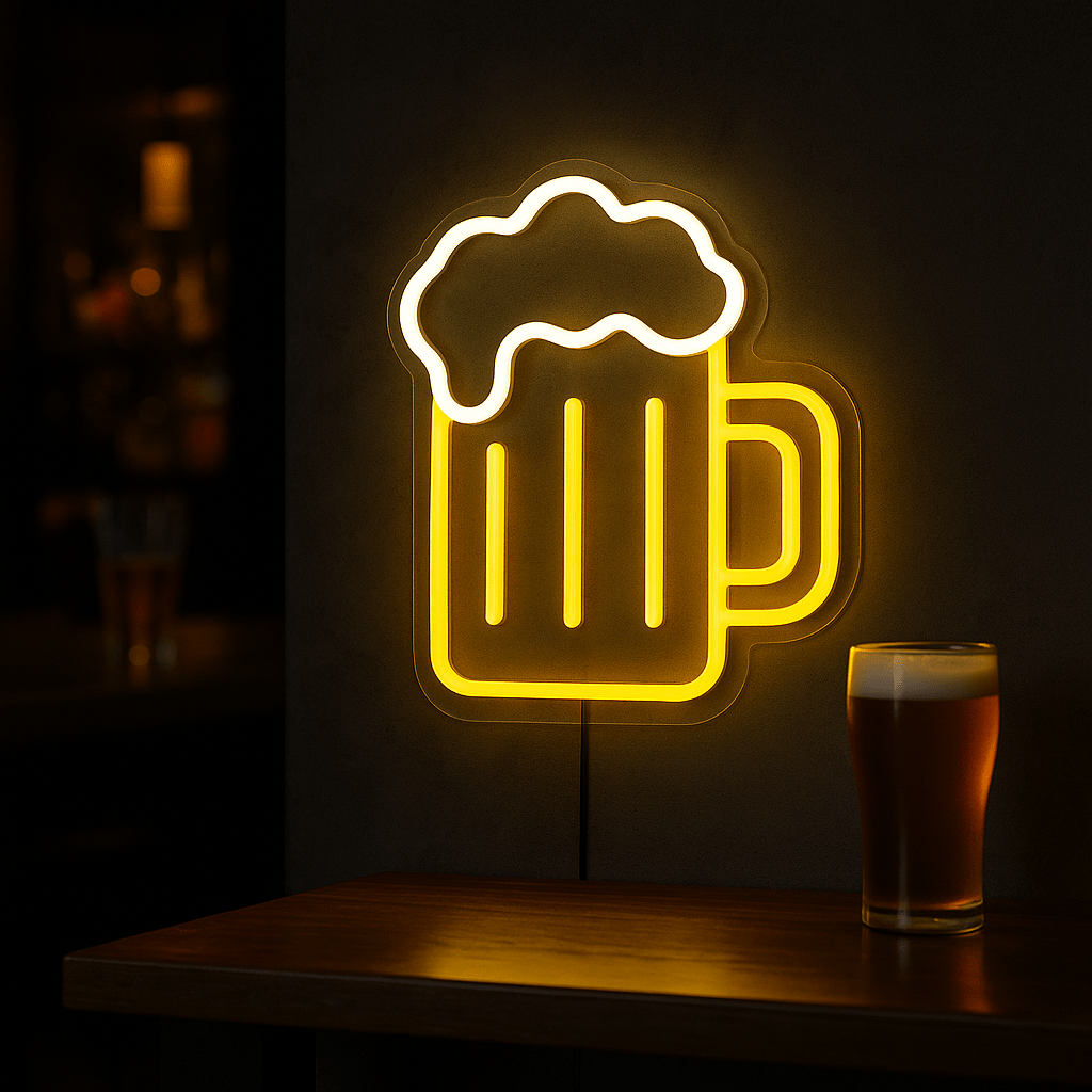 Neon Schild – Bierkrug - Signio Technology Enterprise