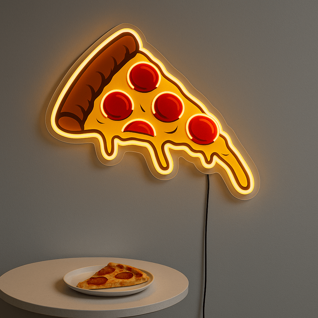 Neon Schild – Cheesy Pizza - Signio Technology Enterprise
