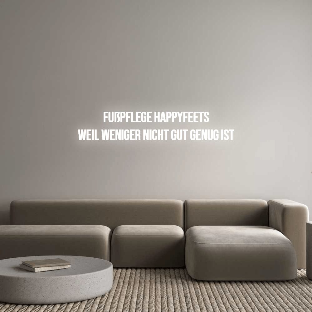 Custom Sign: Fußpflege Happy... - Signio Technology Enterprise