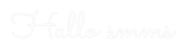 Gestalte deinen Neonschriftzug Hallo smms - Signio Technology Enterprise