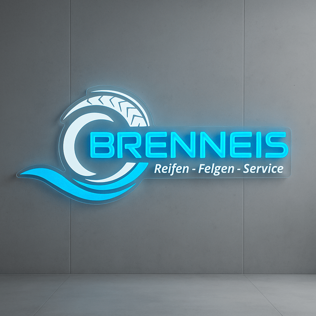 Individuelles Neon Logo - Signio Technology Enterprise