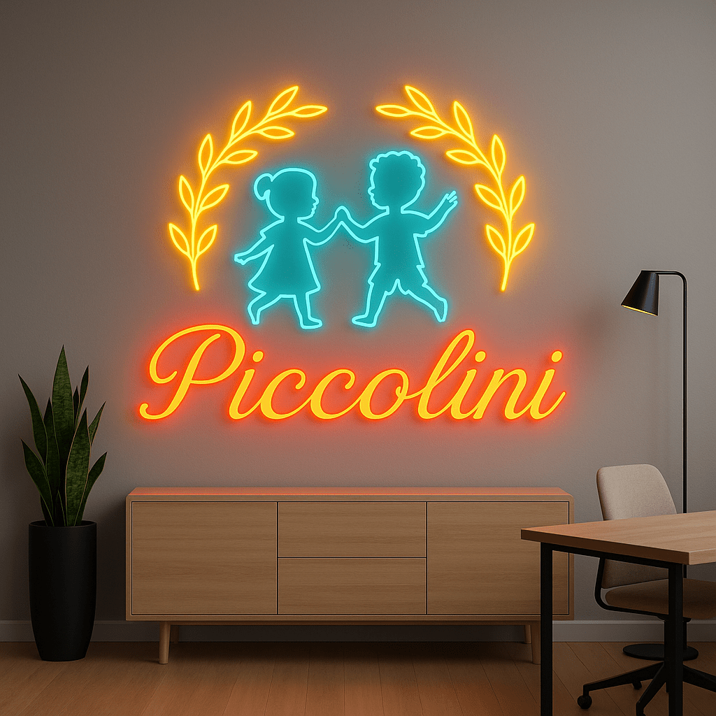 Individuelles Neon Logo - Signio Technology Enterprise