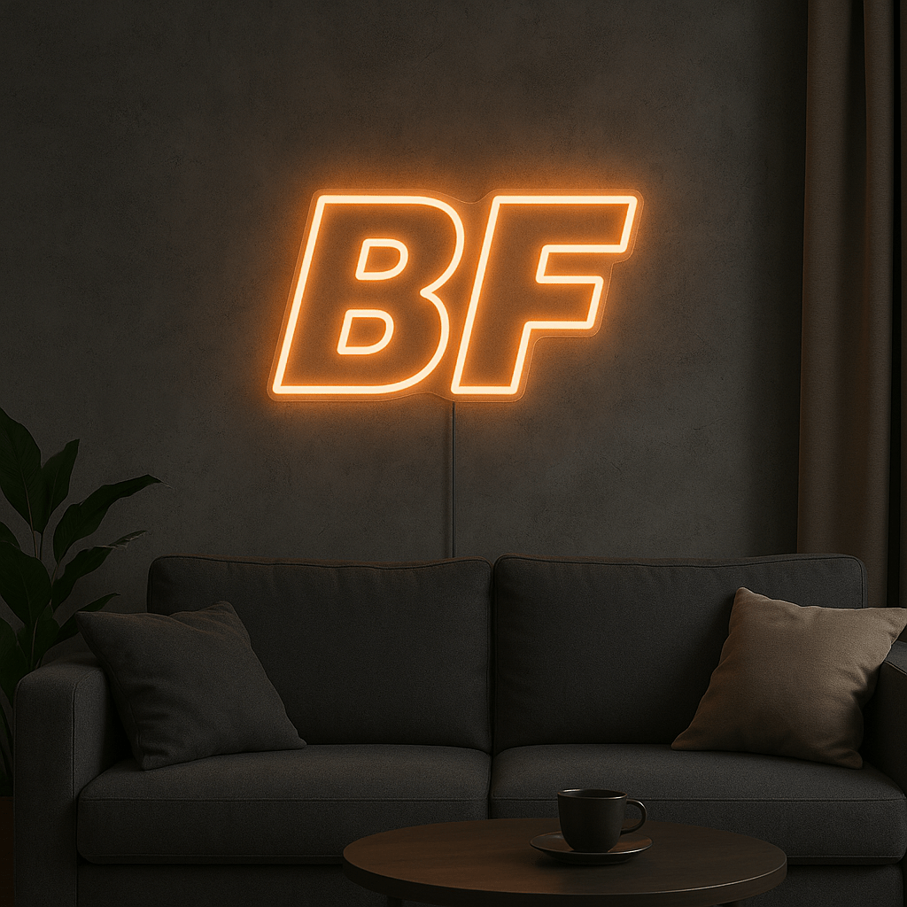 Individuelles Neon Logo – Bojan Milanovic - Signio Technology Enterprise